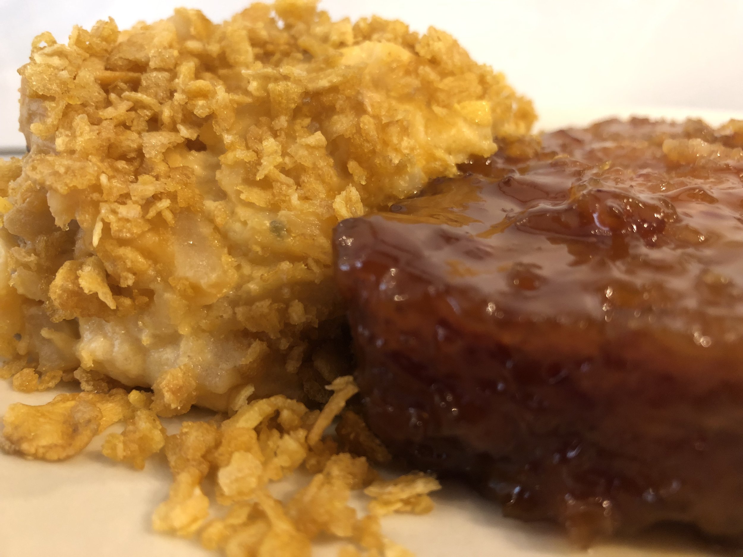 Hamloaf and Cheesy Potatoes.JPG